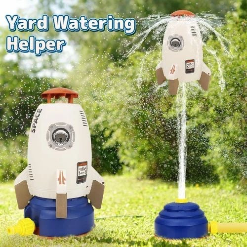 Rocket-shaped Water Sprinkler Toy