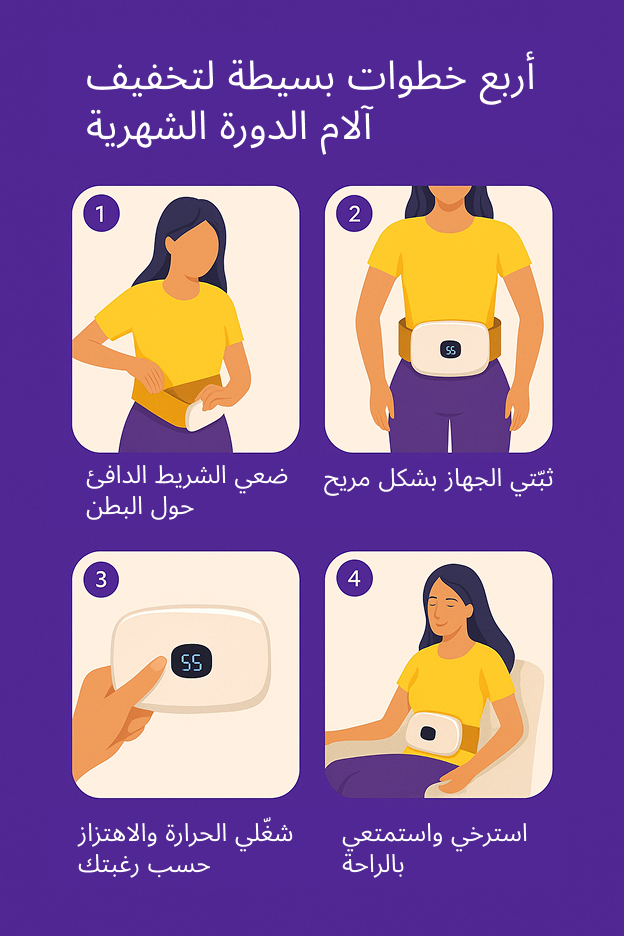 کەمکردنەوەی ئازاری ماوەی خانمان