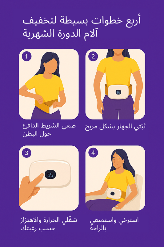 کەمکردنەوەی ئازاری ماوەی خانمان